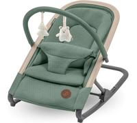 Maxi-Cosi Kori Sdraietta Neonati con Arco Gioco, 0-15 kg, Beyond Green | Sdraietta Pieghevole, 0-2 Anni, 3 Posizioni Reclinabili, Cinture Easy-in, Chiusura Compatta, Eco Care