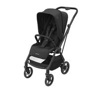 Maxi-Cosi Leona² Passeggino ultra compatto e leggero, chiusura con una mano, seduta reversibile, schienale regolabile, 3 posizioni, reclinazione piatta, 0-4 anni (0-22 kg), Essential Black