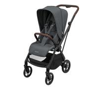 Maxi-Cosi Leona² Passeggino ultra compatto e leggero, chiusura con una mano, seduta reversibile, schienale regolabile, 3 posizioni, reclinazione piatta, 0-4 anni (0-22 kg), Twillic Graphite