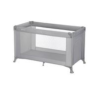 Bebeconfort Sweet Dreams Lettino da Campeggio per Bambini 0-3 anni (15 kg), Lettino Neonato da Viaggio Pieghevole Leggero, Materasso Imbottito, Finestra Laterale, Chiusura Compatta, Mineral Grey