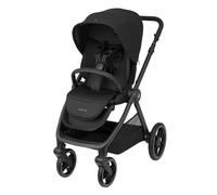 Maxi-Cosi Oxford Plus - Passeggino 2 in 1, con Navicella, 0-4 anni(0-22 kg), compatto pieghevole, Sospensioni ammortizzanti, 3 posizioni, 10 kg Ampio cestello, Seduta spaziosa, Twillic Black