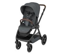Maxi-Cosi Oxford Plus - Passeggino 2 in 1, con Navicella, 0-4 anni(0-22 kg), compatto pieghevole, Sospensioni ammortizzanti, 3 posizioni, 10 kg Ampio cestello, Seduta spaziosa, Twillic Graphite