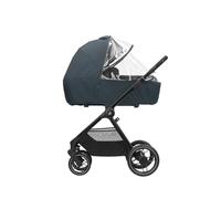 Maxi-Cosi Parapioggia Passeggino, Parapioggia Navicella, Telo Pioggia per Passeggino, Tessuto a Rete con Finestra Frontale, Facile da Agganciare, Colore Trasparente