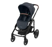 Maxi-Cosi Plaza Plus 2 in 1Passeggino neonati,0-4 anni,0-22 kg, Reversibile e Reclinabile, Chiusura con una sola mano, Navicella Spaziosa, Reclinabile 3 Posizioni, Cinture Easy-in, Essential Graphite