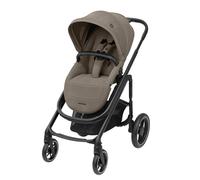 Maxi-Cosi Plaza Plus Luxe 2in1Passeggino neonati,0-4 anni,0-22 kg, Reversibile e Reclinabile, Chiusura con una sola mano, Navicella Spaziosa, Reclinabile 3 Posizioni, Cinture Easy-in, Twillic Truffle