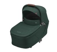 Maxi-Cosi Sense Navicella, spaziosa e confortevole, materasso memory foam traspirante, ClimaFlow, inclinazione SoothingSlope, sonno notturno, manico pelle vegana, Twillic Green