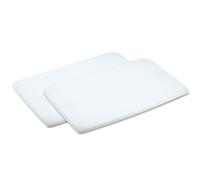 Set di 2 fogli neonati per letto/Swift Park - Maxi -cosi - bianco - rettangolare - 100% cotone