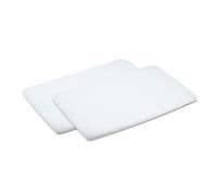 Set di 2 fogli neonati per letto/Swift Park - Maxi -cosi - bianco - rettangolare - 100% cotone