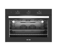 Maxi forno 90 cm Samet Apollo con timer meccanico nero