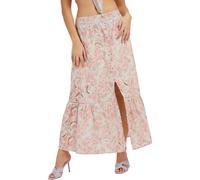 Maxi gonna da donna Guess in cotone con motivo floreale M