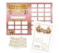Maxi Gratta e Vinci Personalizzato Gioco Compleanno - Idea Regalo Lotteria del 40enne Versione A3 - Calendario Auguri Grattabile 40 Anni Per Invitati - Regali Divertenti 40 Anni Uomo Donna Originale