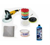 Maxi Kit completo per lucidatura scafo,auto,camper e altri impieghi 23 pezzi