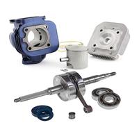 MAXI KIT GRUPPO TERMICO CILINDRO TOP 2 PLUS 70cc 47 ALBERO MOTORE TPR MBK BOOSTER 50 BW'S MINARELLI VERTICALE