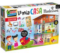 Maxi La Mia Casa Gioco Montessori Educativo Per Bambini da 3+ Anni lisciani