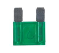Maxi Lama Fusibile 30-amp Verde - Confezione 10 - Connect 30446 Nuovo