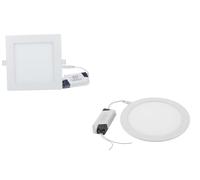 MAXI OFFERTA FARETTO LED PANNELLO SLIM 3-6-12-18-25 WATT INCASSO A MOLLA [EEK: A+++]