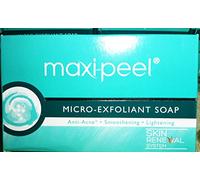 Maxi- Peel Papaya Expoliant Soap Blemish removal Smoothening Whitening 125g Product of the Philippines by Maxi