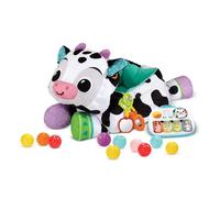 Maxi Peluche Piscina con Palline Musicale, Piscina a Palline Bambino 3 in 1, Peluche Gigante Mucca Sensoriale e Scalabile, Pianoforte Luminoso, Sonagli, Regalo Bambino a partire dai 9 mesi - Contenuto