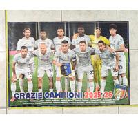 MAXI POSTER 100X69 CM INTER CAMPIONE D'ITALIA 21° SCUDETTO 2025-2026 LAUTARO
