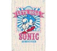 Maxi poster Erik Sonic Let's Roll 91,5x61 cm