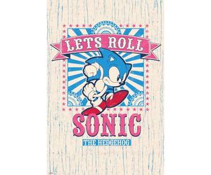 Maxi poster Erik Sonic Let's Roll 91,5x61 cm