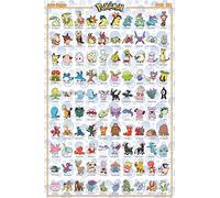 Maxi poster laminato Pokemon Johto Pokemon