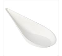 MAXI PRODUCTS - 50 Unità Cucchiaio Catering Lacrima - 10 x 4 cm - Cucchiaio Catering Canna Zucchero - Speciale Catering, Eventi, Coperchi, Degustazione, Food Trucks - CATERING