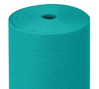 MAXI PRODUCTS - Rotolo di tovaglia TNT pretagliato a 40 cm - 1,2 x 48 m - Blu - Tessuto non Tessuto Spunbond (TNT) - Monouso con Effetto Tessuto - Resistente ai Liquidi - Catering - Impermeabile