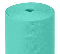 MAXI PRODUCTS - Rotolo di tovaglia TNT pretagliato a 40 cm - 1,2 x 48 m - Verde menta - Tessuto non tessuto Spunbond (TNT) - Usa e getta con effetto tessuto - Resistente ai liquidi - Catering