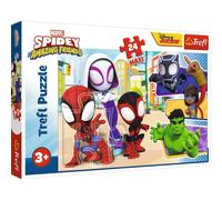 Maxi puzzle da 24 pezzi Marvel Spidey e i suoi straordinari amici Trefl