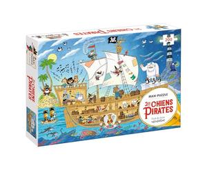 Maxi puzzle Les Chiens Pirates (200 pièces)