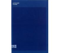 Maxi quaderno A4 100gr COLOUR CODE Colorful rig.B