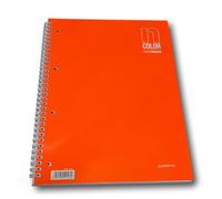 Maxi Quaderno A4 70 Ff Spiralato - 4 Mm 80gr - Quadernone Monocolore