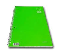 Maxi Quaderno A4 70 Ff Spiralato - 4 Mm 80gr - Quadernone Monocolore