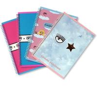 Maxi Quaderno Skip Chiara Ferragni, Formato A4 , Confezione Da 4 Pezzi