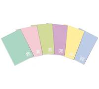 Maxi Quadernoni A4 Blasetti One Color Pastel rigo C- confezione da 10 Quaderni Rigo 1 R con margine