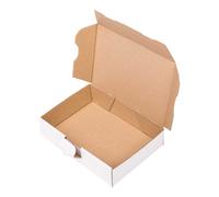 Maxi scatola per lettere grande imballaggio per libri bianco marrone maxi...