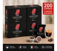 Maxi Scorta 200 Capsule Essse Caffè Maestoso Cremoso e Vellutato
