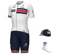 Maxi-Set (4 articoli) SQUADRA NAZIONALE BRITANNICA Race 2025 bianco/rosso
