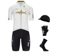 Maxi-Set (5 articoli) Nibali Shark Olympic 2026 bianco