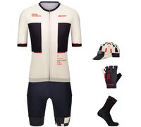 Maxi-Set (5 articoli) SANTINI Paris-Roubaix 2025 nero