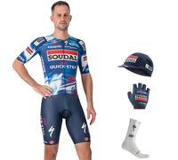 Maxi-Set (5 articoli) SOUDAL QUICK-STEP Aero Race 2025 blu/bianco