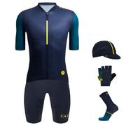 Maxi-Set (5 articoli) TOUR DE FRANCE LE MAILLOT JAUNE ALLEZ 25 blu
