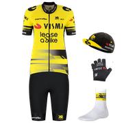 Maxi-Set donna (5 articoli) TEAM VISMA LEASE A BIKE 2025 nero/giallo