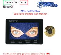 Maxi Sottocchio Spioncino Digitale Con Monitor LCD 4,3"