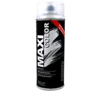 MAXI-SPECIAL - Vernice spray trasparente, opaca, trasparente, incolore, universale, nitro-cellulosa, 400 ml (trasparente MAT MX0006)