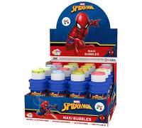 MAXI SPIDER-MAN GIOCO BOLLE 175 ML ESPOSITORE 16 PZ