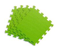 Maxi Tappeti Puzzle per Bambini Eva 120x120 cm - Set 4 Pezzi Verde Lime