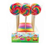 Maxi Whirl Arcobaleno 12 Lecca Lecca da 80 grammi