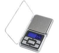 Maxia Market - Bilancia digitale da 0,1 a 500 o 0,01 - 200 grammi LCD Grigio Utensili da cucina, da pranzo e da bevande Bilancia e misuratori Bilancia